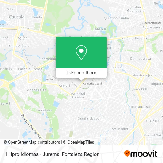 Hilpro Idiomas - Jurema map