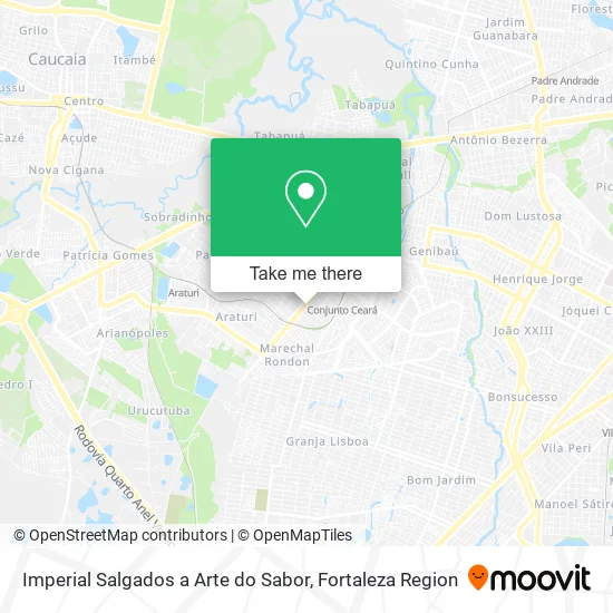 Imperial Salgados a Arte do Sabor map