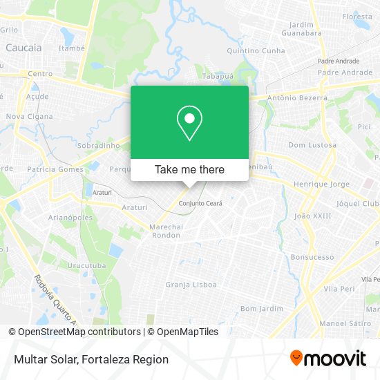 Multar Solar map