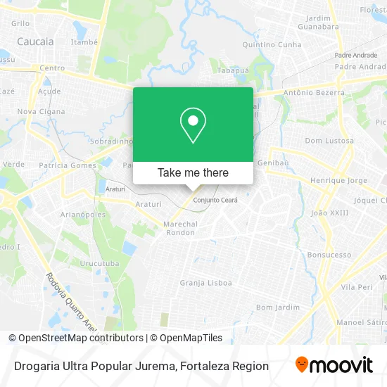 Drogaria Ultra Popular Jurema map