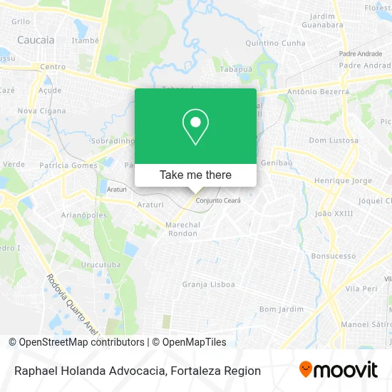 Raphael Holanda Advocacia map
