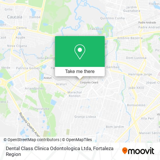 Dental Class Clinica Odontologica Ltda map