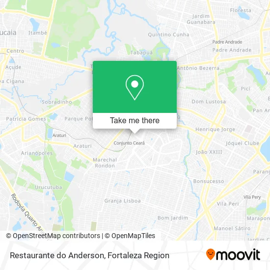 Restaurante do Anderson map