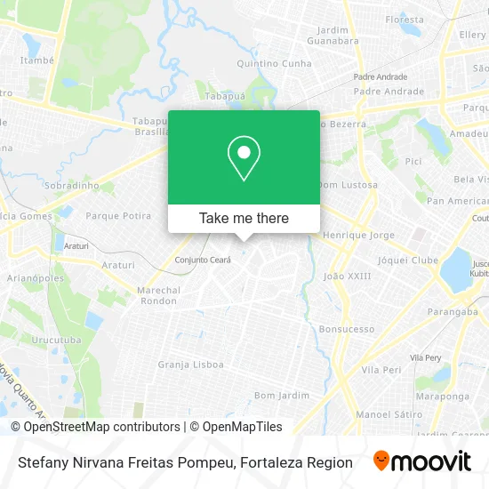 Stefany Nirvana Freitas Pompeu map