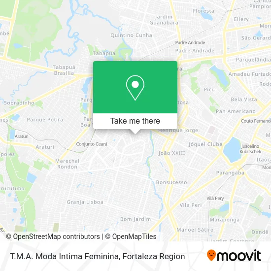 T.M.A. Moda Intima Feminina map
