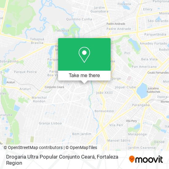 Drogaria Ultra Popular Conjunto Ceará map