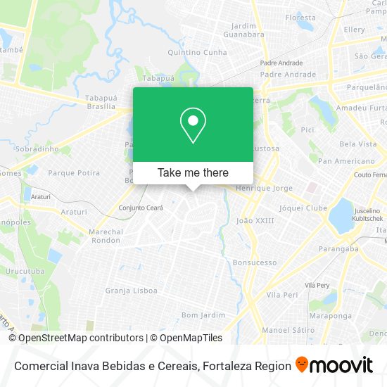 Comercial Inava Bebidas e Cereais map