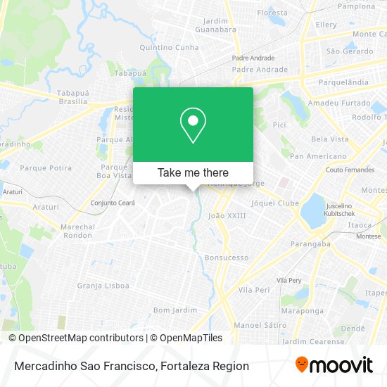 Mercadinho Sao Francisco map