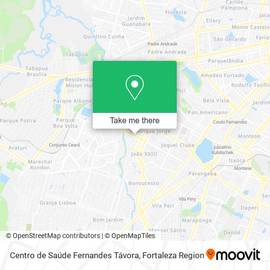 Centro de Saúde Fernandes Távora map