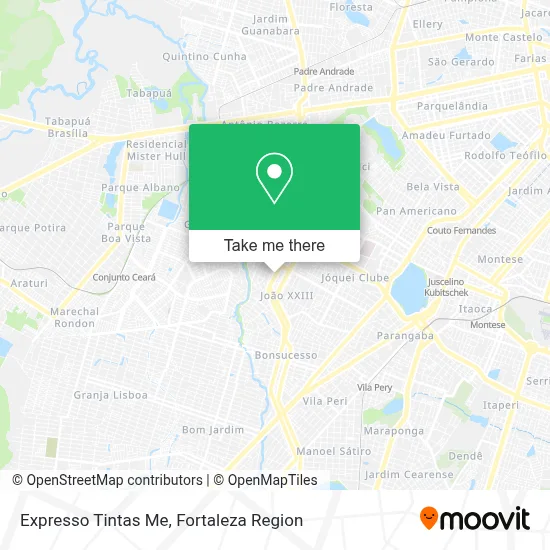 Expresso Tintas Me map