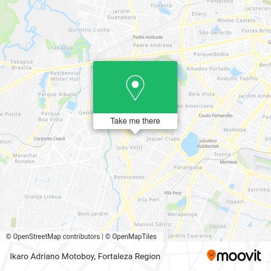 Ikaro Adriano Motoboy map