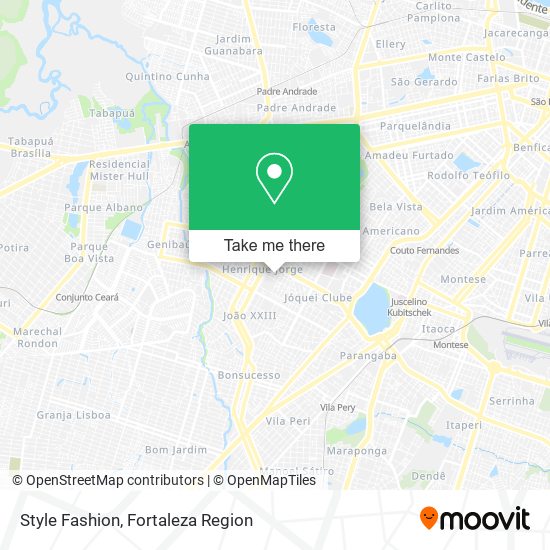 Style Fashion map