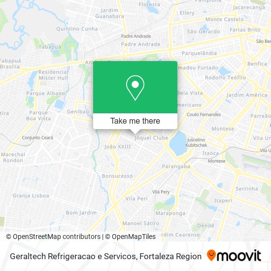 Geraltech Refrigeracao e Servicos map