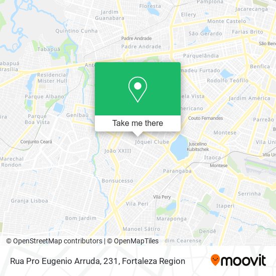 Rua Pro Eugenio Arruda, 231 map