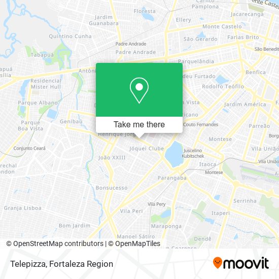 Telepizza map