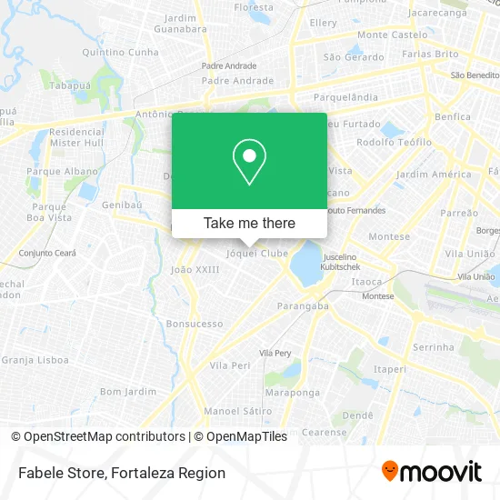 Fabele Store map