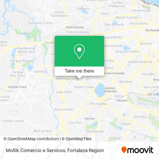 Mollik Comercio e Servicos map