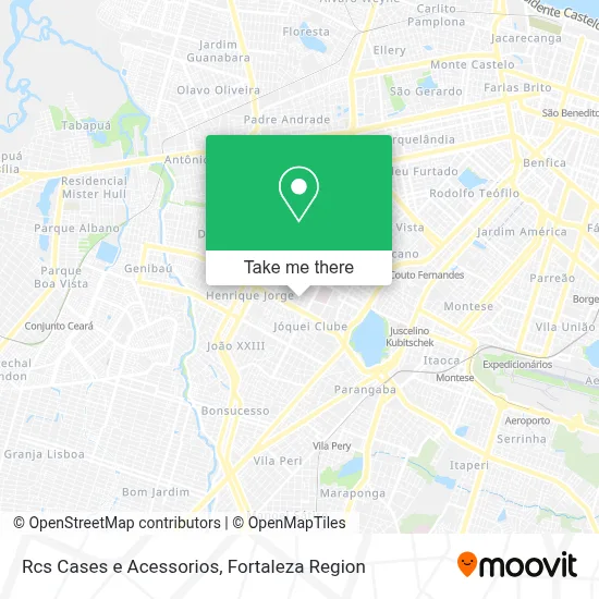 Rcs Cases e Acessorios map
