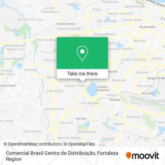 Mapa Comercial Brasil Centro de Distribuição