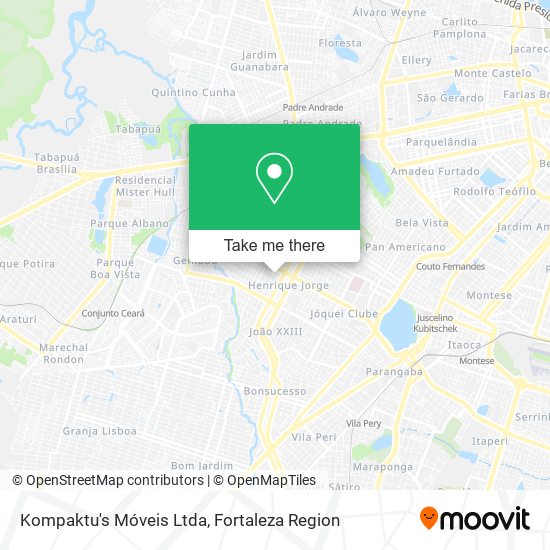 Mapa Kompaktu's Móveis Ltda