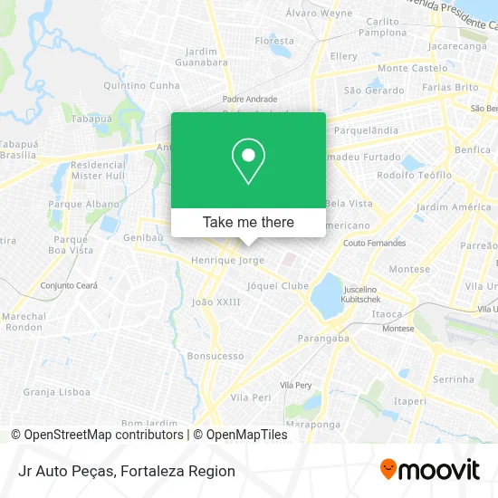 Jr Auto Peças map