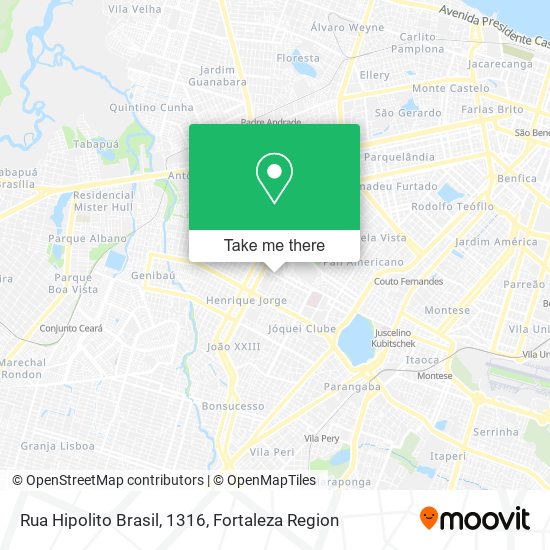 Rua Hipolito Brasil, 1316 map