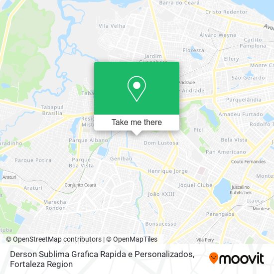 Derson Sublima Grafica Rapida e Personalizados map