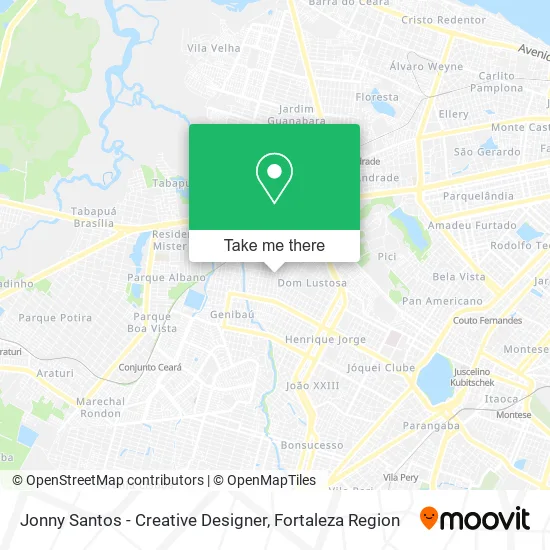 Jonny Santos - Creative Designer map