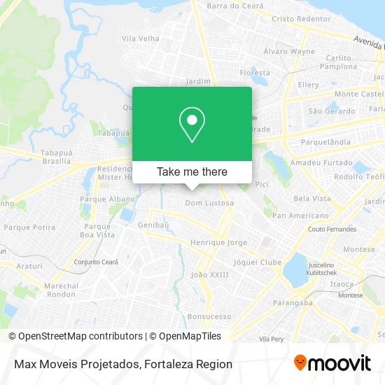 Max Moveis Projetados map