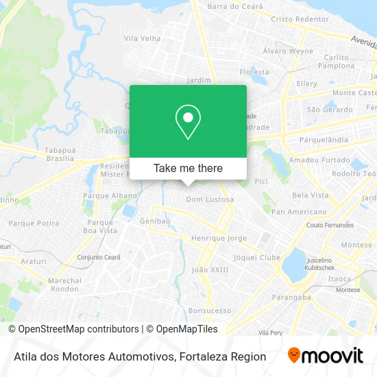 Atila dos Motores Automotivos map