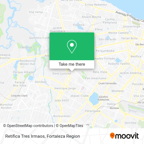 Retifica Tres Irmaos map