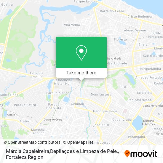 Márcia Cabeleireira,Depilaçoes e Limpeza de Pele. map