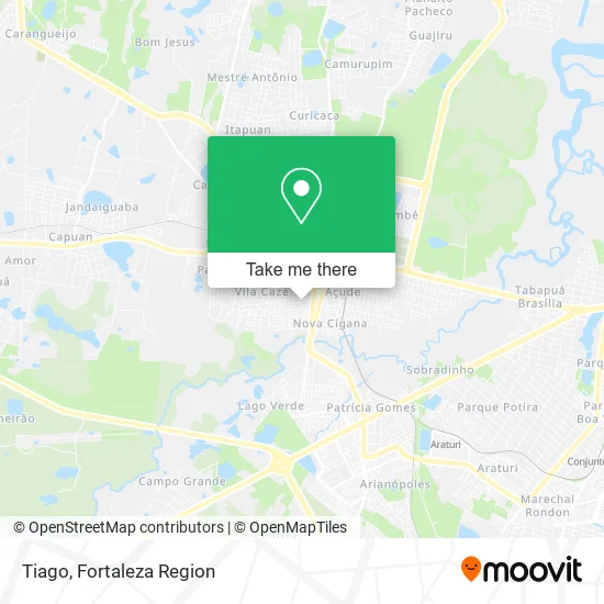 Tiago map