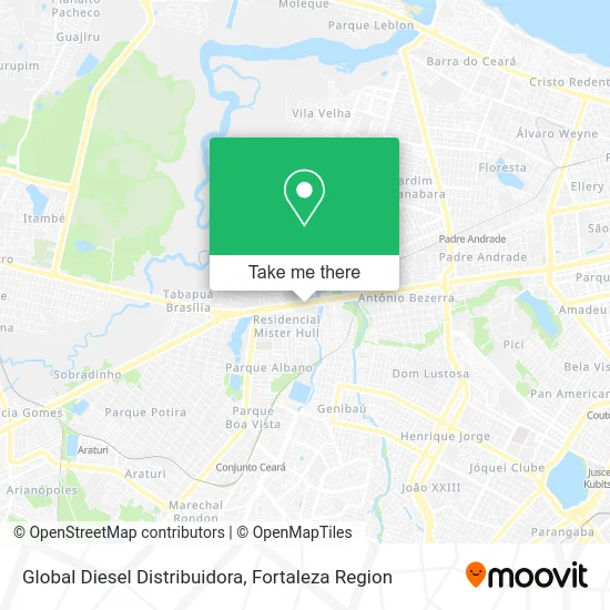 Global Diesel Distribuidora map