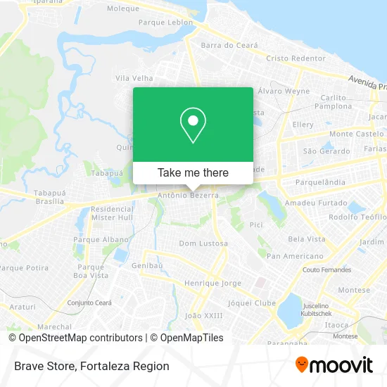Brave Store map