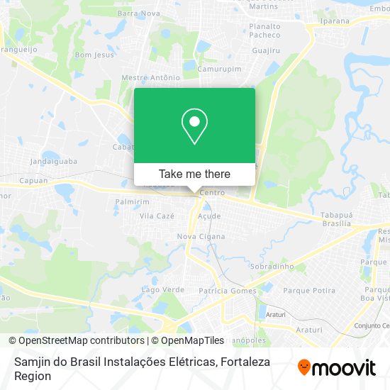 Samjin do Brasil Instalações Elétricas map