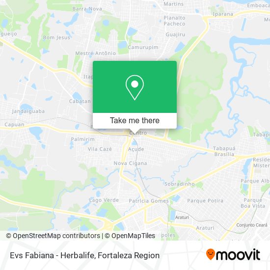 Mapa Evs Fabiana - Herbalife