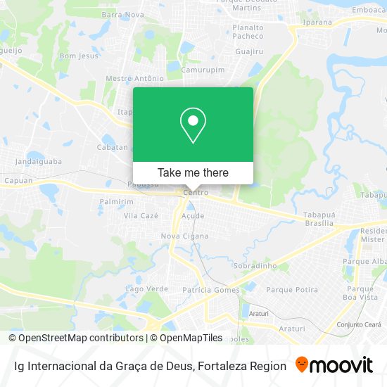 Ig Internacional da Graça de Deus map