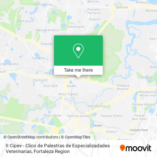 Mapa II Cipev - Clico de Palestras de Especializadades Veterinarias