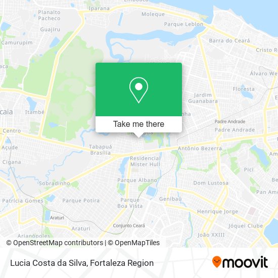 Lucia Costa da Silva map