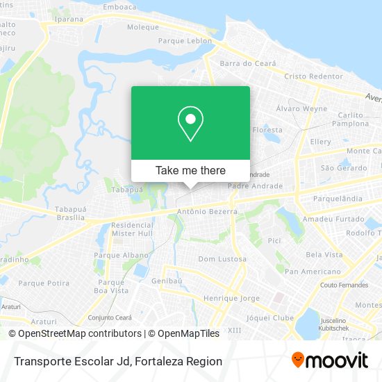 Transporte Escolar Jd map
