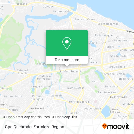 Gps Quebrado map