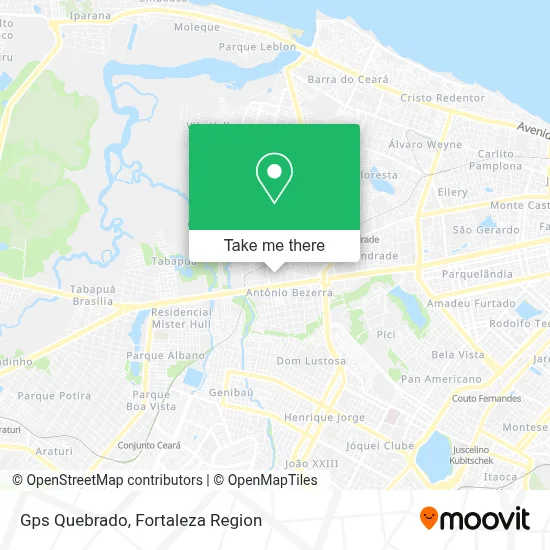 Gps Quebrado map