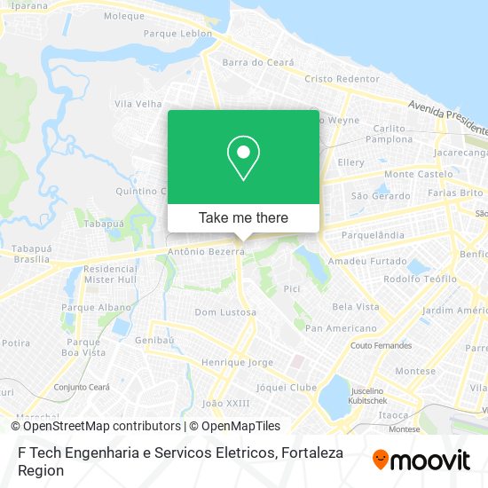 F Tech Engenharia e Servicos Eletricos map