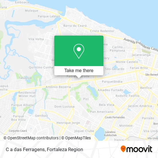 C a das Ferragens map