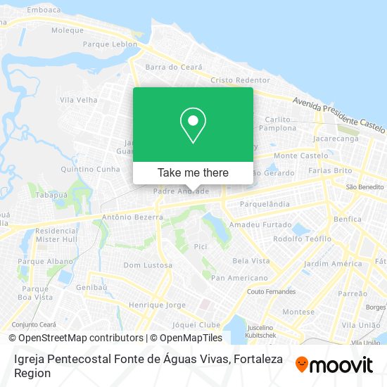 Igreja Pentecostal Fonte de Águas Vivas map