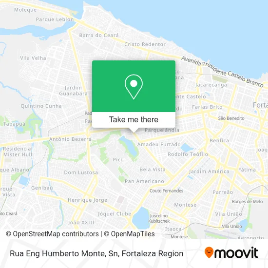 Rua Eng Humberto Monte, Sn map