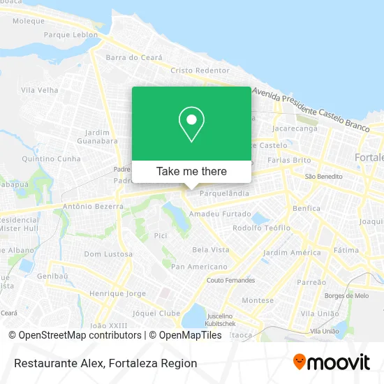 Restaurante Alex map