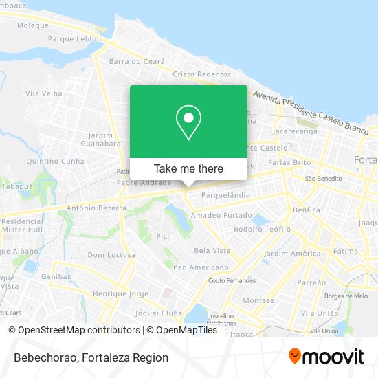 Bebechorao map