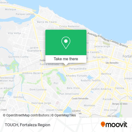 TOUCH map